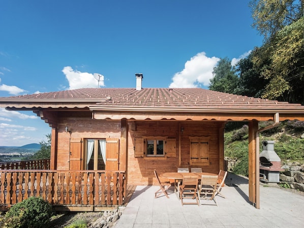 Exterior - Chalet in Vosges With Sauna & Panoramic Views (Anould)