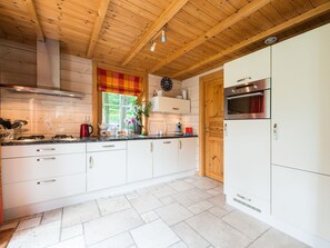 Réfrigérateur, micro-ondes, plaque de cuisson, lave-vaisselle