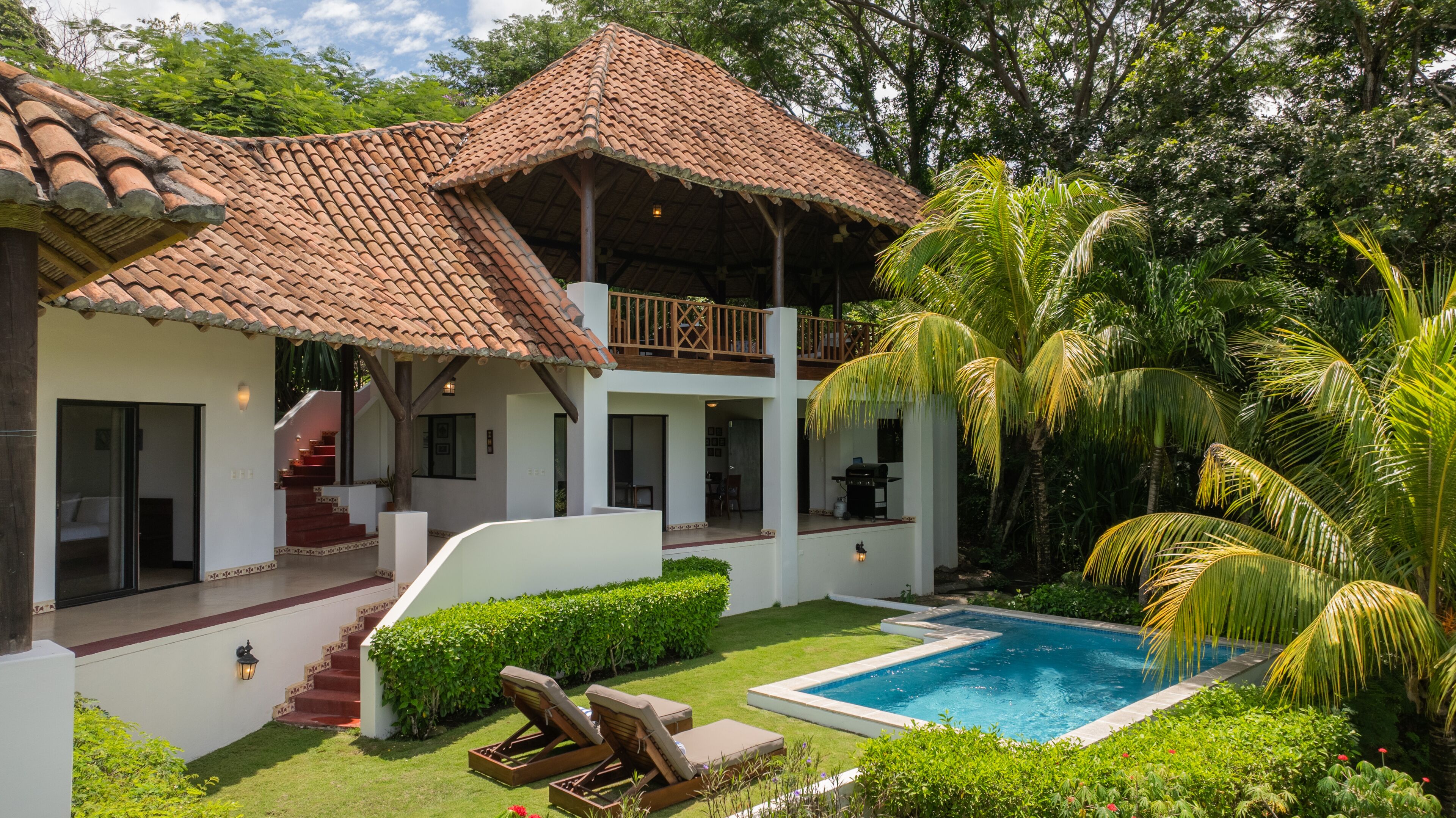 Casa Palapa | Draps italiens de Frette, literie de qualité, coffre-fort, décor unique