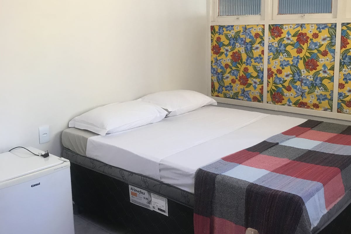 Minibar, desk, laptop workspace, soundproofing