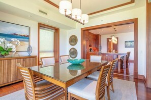 Dining - Luxury Oceanfront 3-Bedroom Villa at The Resort at Kapalua Bay with Housekeeping, Spa, Rental Car Included | MON-1304 by KBM (Lahaina)