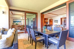 A lanai where island air hugs your shoulders, and the scent of grilled pineapple becomes a sacred rite