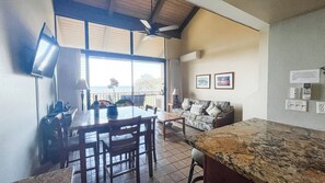 TV, DVD player - Two Bedroom Ocean View Deluxe Luana Kai Resort D303 (Kihei)