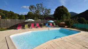 Outdoor pool - Luxurious Villa in Thueyts With Private Pool (Thueyts)