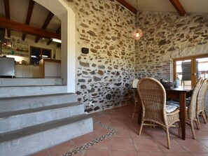 Dining - Serene Holiday Home in Rémilly With a Terrace (Remilly)