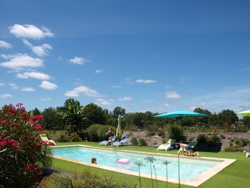 Cozy Cottage in Aquitaine With Private Swimming Pool