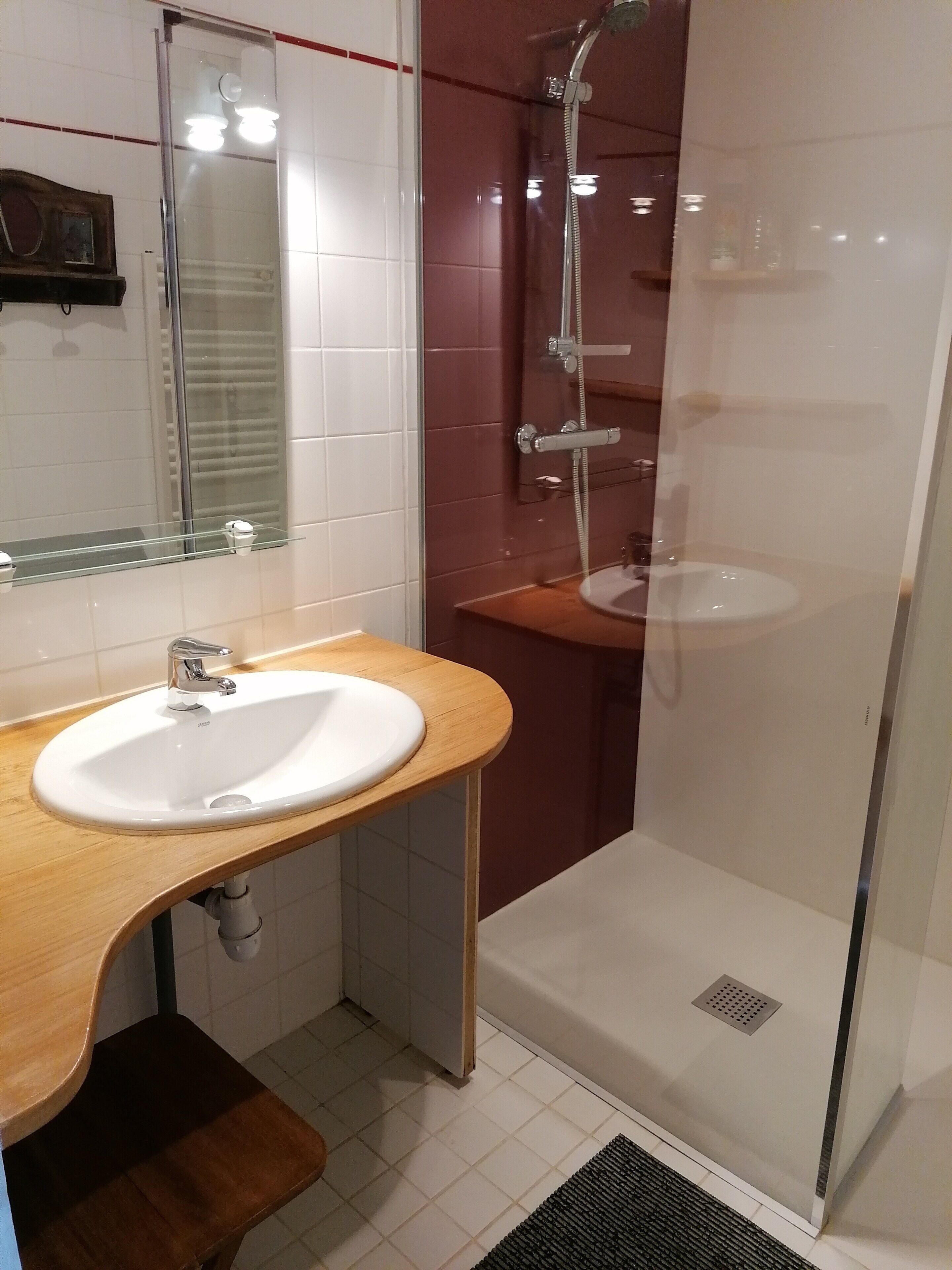 House | Bathroom | Shower, hair dryer