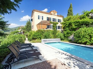 Villa | Exterior - Elegant Villa in Grasse (Grasse)