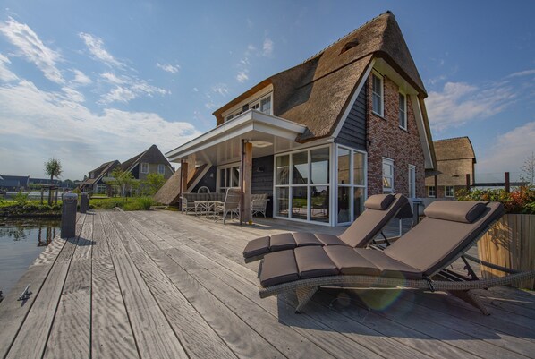 Villa | Exterior - Friesland Villa w/ Sauna (Delfstrahuizen)