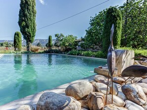 Cottage | Pool | Outdoor pool - Cottage in Oppede With Pool and Garden (Oppede)
