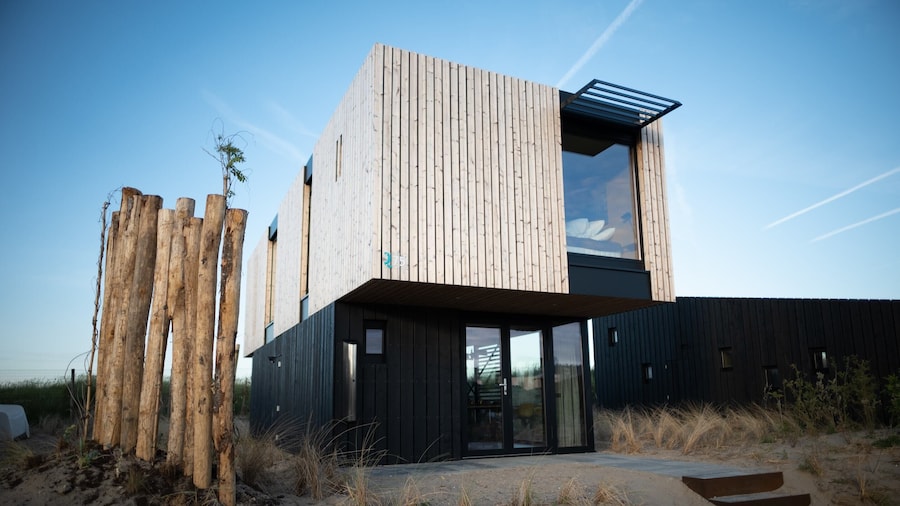 Modern, Trendy Theme Denim Lodge, Near the sea