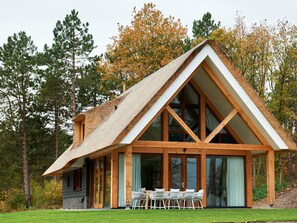 Exterior - Beautiful Designed Sauna Villa, in National Park De Hondsrug (Exloo)