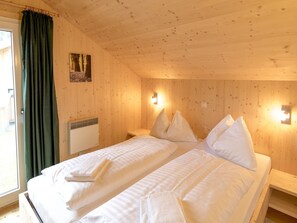 Chalet | 3 Schlafzimmer, individuell eingerichtet, BettwÀsche