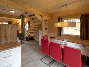 Chalet | Private kitchen | High chair - Stylish Chalet With Infrared Sauna (Sankt Georgen am Kreischberg)