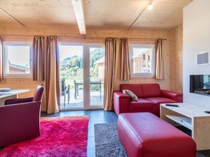 Living area - Cosy Chalet With Infrared Sauna (Murau)