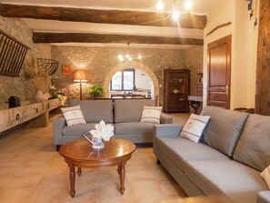 Living room - Cottage in Montbrun-des-corbieres (Montbrun-des-Corbières)