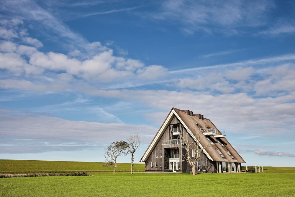 Stately Villa in Wierum with Fantastic Views & Hot Tub
