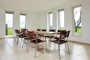 Villa | Dining - Stately Villa in Wierum with Fantastic Views & Hot Tub (Wierum)