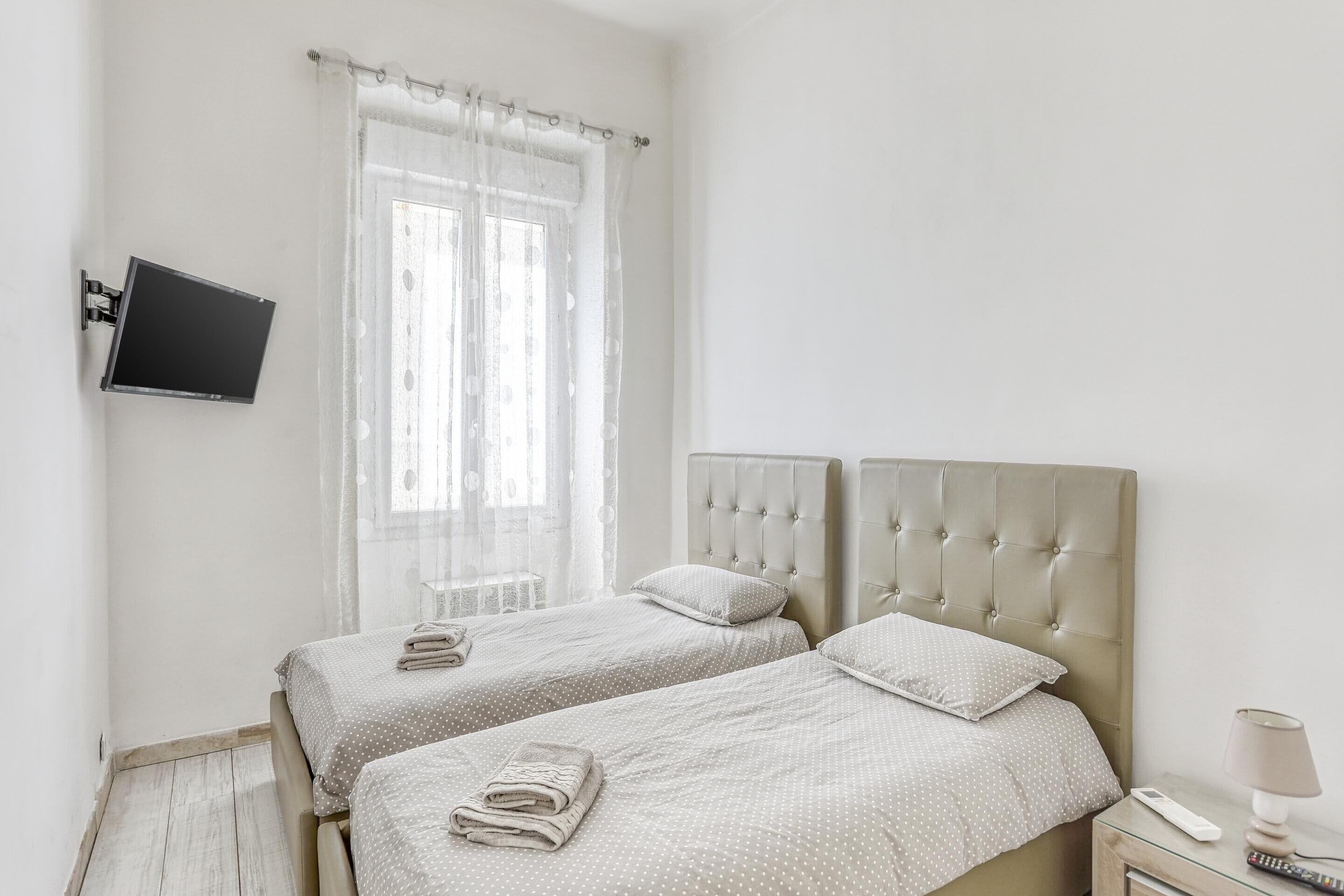 2 chambres, draps fournis