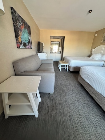 Escritorio, cunas gratuitas, wifi gratis y ropa de cama . Impala Island Inn