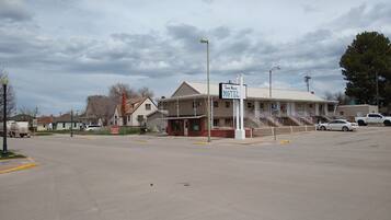 Majoituspaikan julkisivu