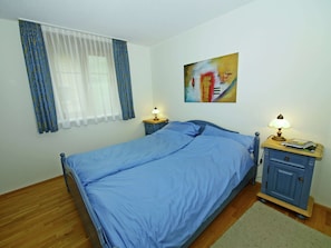 Chalé | 2 quartos, individualmente mobiliados, roupa de cama