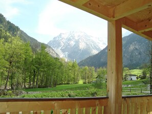 Chalet | View from property - Vibrant Apartment near Ski Slopes in Brand (Brand)