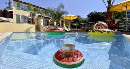 Villa at a Popular Place in Vence With Private Pool