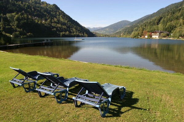 Apartment | View from property - Lush Apartment in Afritz am See near Ski Area (Treffen)