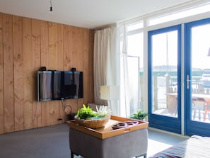 House | Living room | DVD player - Comfortable House Directly at Veerse Meer (Kortgene)