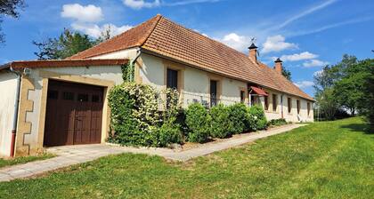 Holiday Home in Vieure Near Lake and Garden