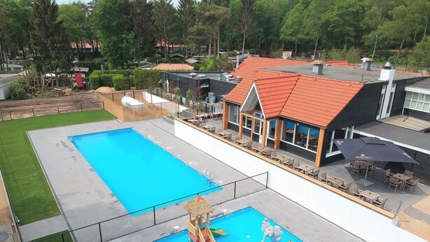 Pool - Cozy Chalet With a Jetty Nearby De Veluwe (Hoenderloo)
