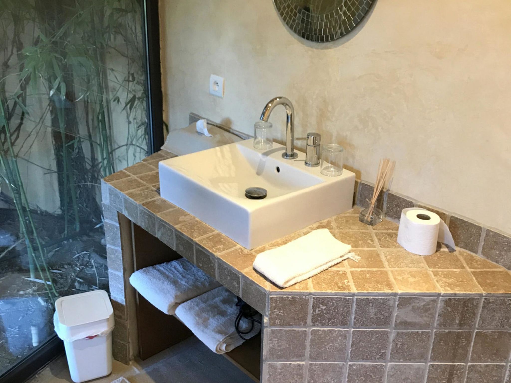 Villa | Bathroom | Shower, towels