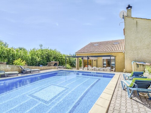 Alluring Holiday Home in Roquebrun With Swimming Pool