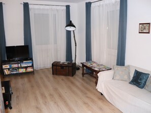 Living room - Lovely Holiday Home in Gunsbach With Garden and Barbecue (Griesbach-au-Val)
