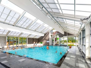 Outdoor pool - Modern Villa With a Nice Terrace, at the Marina (Maurik)