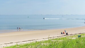 House | View from property - Cozy Chalet with Fireplace near Oosterschelde (Wemeldinge)
