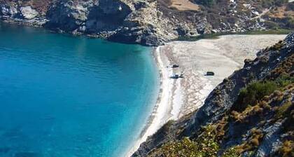 Cozy cottage in the forest. Ideal for nature-lovers, stunning view of the Aegean