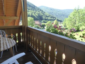 Vista desde la propiedad