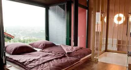 Ferienhaus mit Sauna im Bayerischen Wald