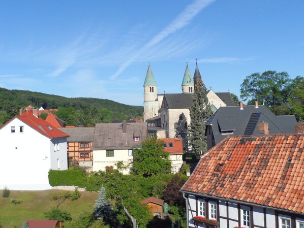 Apartment | Exterior - Apartment in Gernrode in the Harz With Amazing View of the Town (Quedlinburg)
