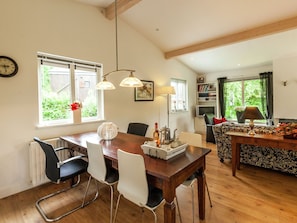 Dining - Spacious Chalet With Fenced Garden in Vieuxville (Ferrieres)