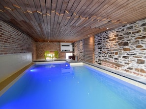 Indoor pool, outdoor pool