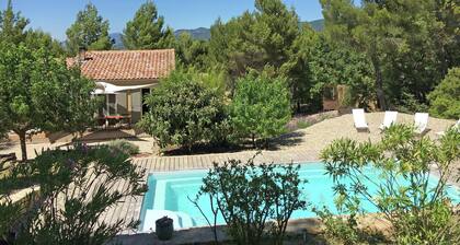 Charming Cottage With Pool and Beautiful Garden, 1 km From Faucon