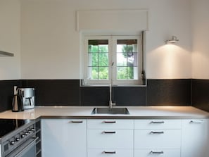 House | Private kitchen | Highchair - Mansion in Spa Liege With Private Garden (Spa)