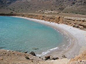 Villa | View from property - Villa in Makry Gialos Near Sandy Beach (Sitia)