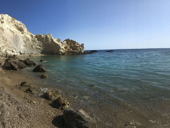 Villa | View from property - Villa in Makry Gialos Near Sandy Beach (Sitia)