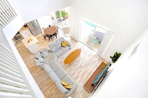 Smart TV, video games, DVD player, offices