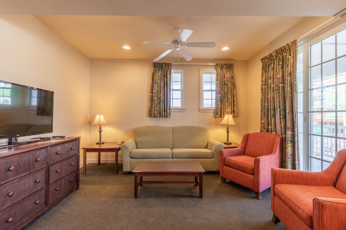 1 Bedroom Apartment 1 King | Living area