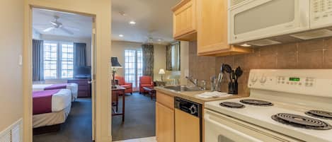 1 Bedroom Apartment, 2 Doubles